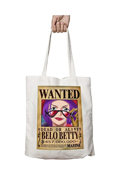 ART HEDİYE حقيبة كتف Belo Betty بتصميم الرسوم المتحركة - قابلة للغسل ودائمة