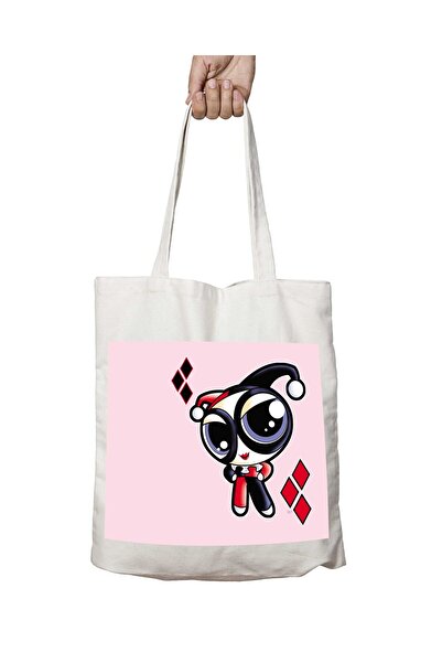 ART HEDİYE حقيبة قابلة للغسل من Harley Quinn وPowerpuff Girls Suicide Squad -...