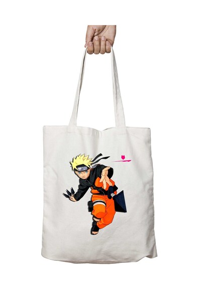 ART HEDİYE حقيبة ناروتو للجري مطبوعة قابلة للغسل - تدوم على الجانبين