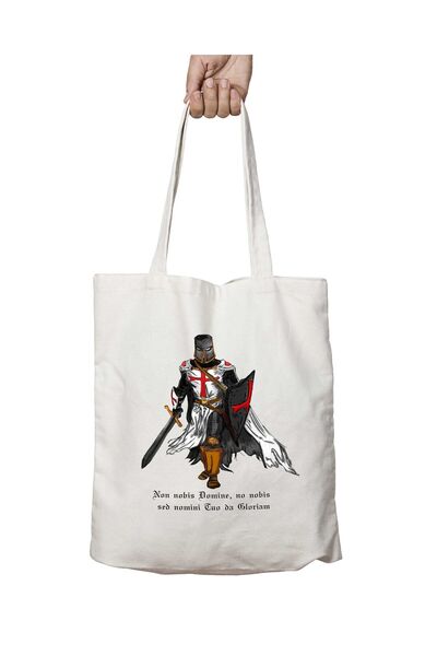 ART HEDİYE Templario Washable Printed Bag - Two Sided