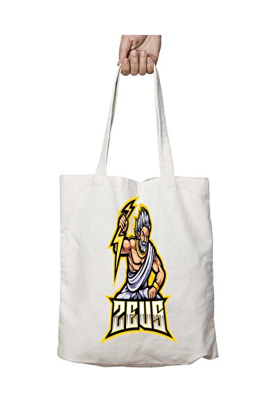 ART HEDİYE Zeus Yıldırım Desenli - Пральна та міцна сумка з плечовим ременем