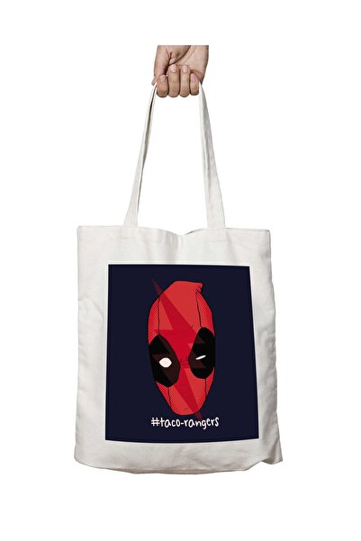 ART HEDİYE Deadpool Taco Rangers - Two Sides Permanent Printed, Washable Shou...