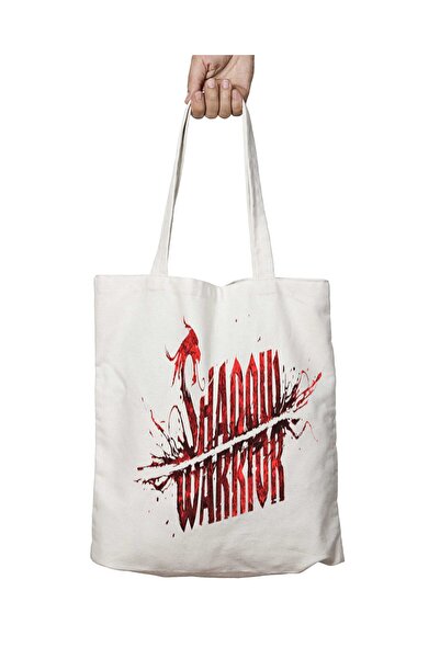 ART HEDİYE Shadow-Warrior-PNG-Mesh - حقيبة كتف قابلة للغسل ومطبوعة على الجانبين