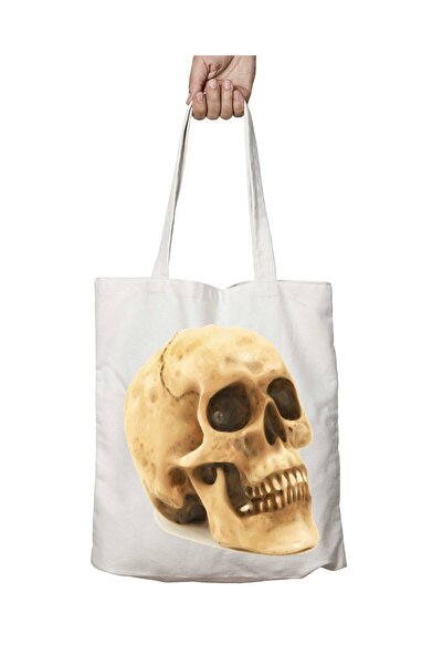 ART HEDİYE Прати двосторонню сумку з постійним принтом черепа - файл PNG