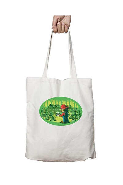 ART HEDİYE Маріо та сім гномів - двостороння сумка, що можна прати