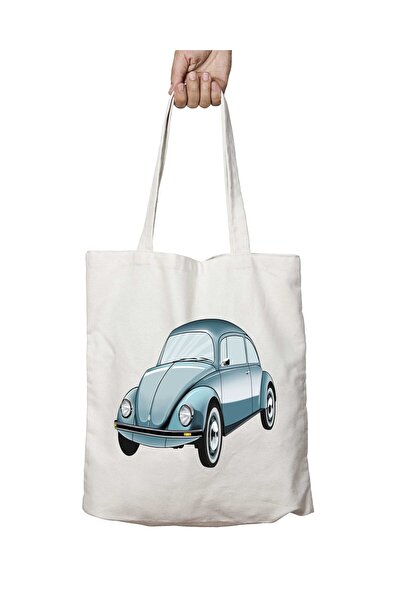 ART HEDİYE حقيبة كتف فولكس فاجن أولد بيتل 2 - مطبوعة بشكل دائم على الجانبين و...