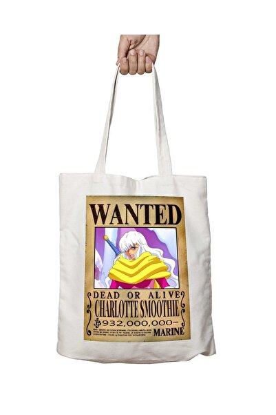 ART HEDİYE Wanted Charlotte Smoothie Anime - Мийка з постійним принтом, сумка...