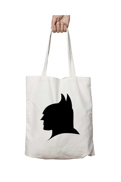 ART HEDİYE Τσάντα Morcegão Batman Silüet με μόνιμη εκτύπωση και δυνατότητα πλ...