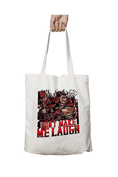 ART HEDİYE حقيبة مورتال كومبات قابلة للغسل - طباعة ثابتة على الجانبين