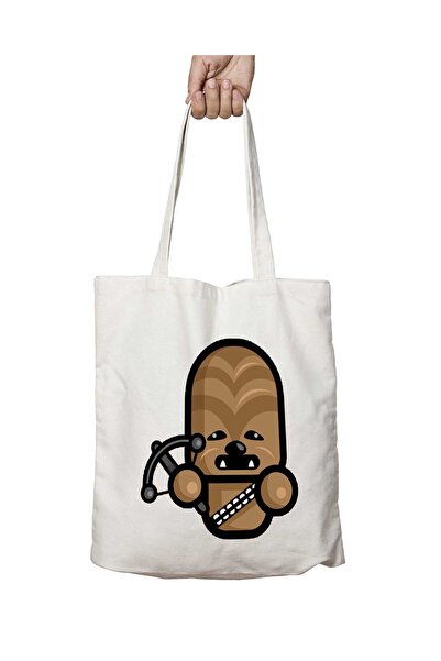 ART HEDİYE نمط حرب النجوم Chewbacca - حقيبة كتف دائمة قابلة للغسل