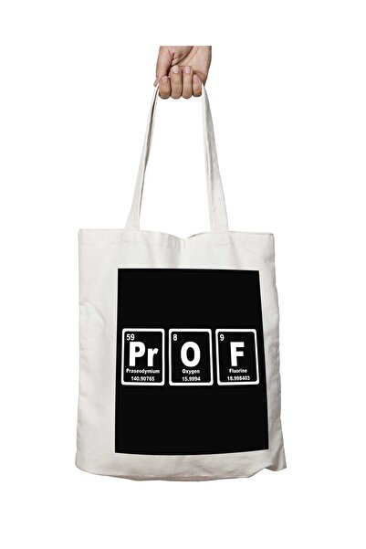 ART HEDİYE مسطرة دورية قابلة للغسل للبروفيسور - حقيبة مدرسية للشاطئ من القماش...