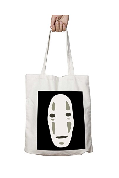ART HEDİYE Spirited Away Studio Ghibli - حقيبة قابلة للغسل مطبوعة بدون وجه، ت...