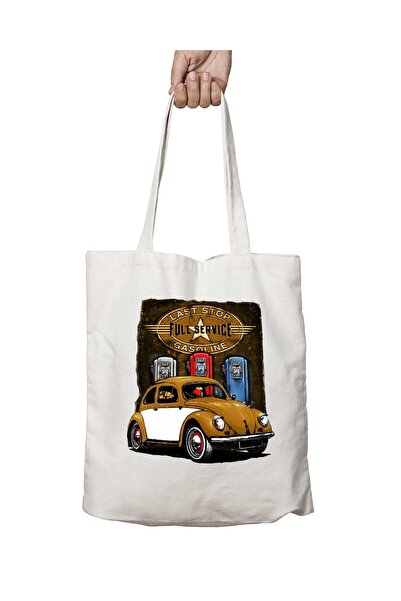 ART HEDİYE حقيبة قابلة للغسل بطباعة ليزر وطبقات على الجانبين