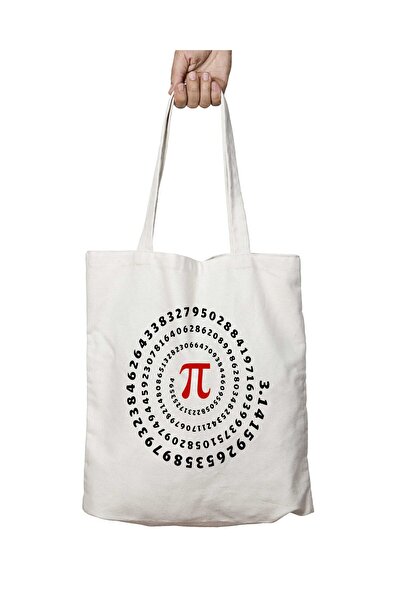 ART HEDİYE 3.14 Pi Number - Geantă de umăr pentru școală și plajă, lavabilă, ...