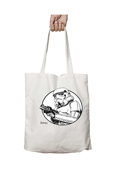 ART HEDİYE Star Wars Boss Мийка Двостороння Сумка з Міцними Плечовими Ременям...