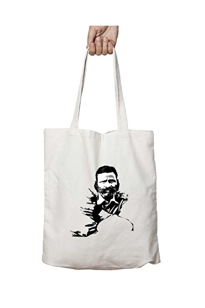 ART HEDİYE Soldado 3 - Washable Shoulder Tote Bag, Two Sides Permanent Printed