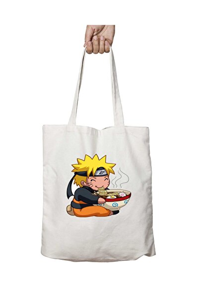 ART HEDİYE معكرونة ناروتو اوزوماكي - حقيبة قابلة للغسل ومطبوعة على الجانبين