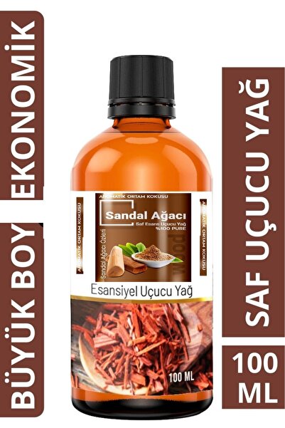 Evove Cosmetics Sandal Ağacı  Uçucu Yağ Buhurdanlık Esansı Oda Kokusu Uçucu E...