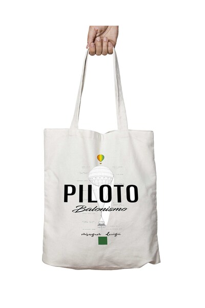 ART HEDİYE حقيبة بيلوتو مطبوعة قابلة للغسل - تدوم على الجانبين