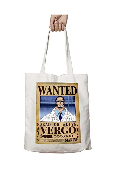 ART HEDİYE Vergo Wanted Anime - حقيبة قابلة للغسل مطبوعة على الجانبين