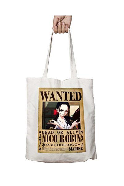 ART HEDİYE Wanted Nico Robin A - Сумка з аніме-принтом, двостороння, стійка, ...