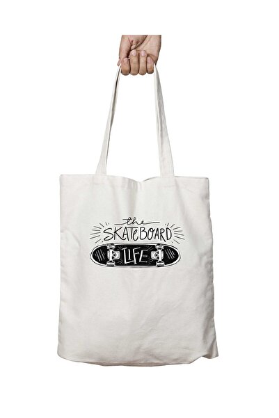 ART HEDİYE حقيبة سكيت لايف قابلة للغسل - مطبوعة على الجانبين