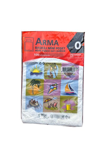 Genel Markalar Takviyeli Blok Poşet No:0 Renkli