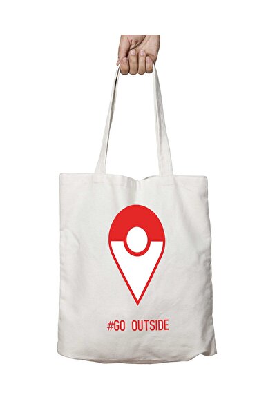 ART HEDİYE بوكيمون جو أوتا سايد - حقيبة كتف للمدرسة والشاطئ قابلة للغسل مع طب...