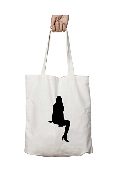 ART HEDİYE Сумка з принтом силуету для жінок - міцна, довговічна та пранна