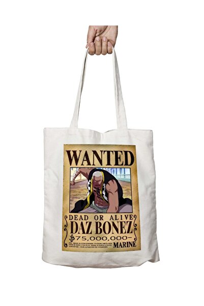 ART HEDİYE Wanted Daz Bonez Anime - Двостороння сумка, що можна прати