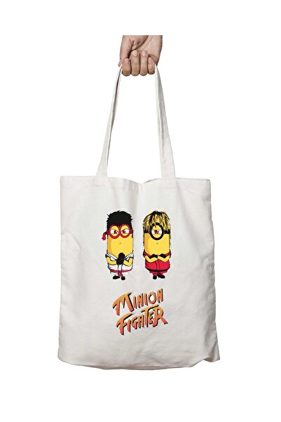 ART HEDİYE حقيبة مينيون ستريت فايتر ريو كين ماسترز - قابلة للغسل ومطبوعة على ...