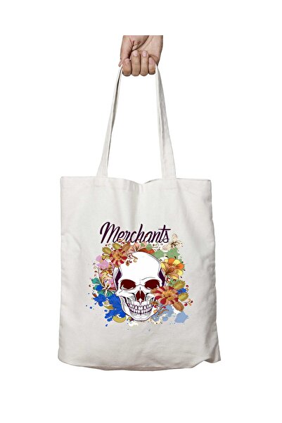 ART HEDİYE Florido Skull - Мийка з принтом, міцна сумка