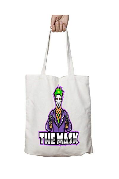 ART HEDİYE The Mask - Two Sides Permanent Printed Washable Bag