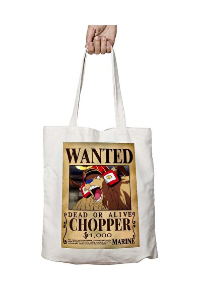 ART HEDİYE Wanted chopper B - Anime Inspired Double-Sided Permanent Printed W...