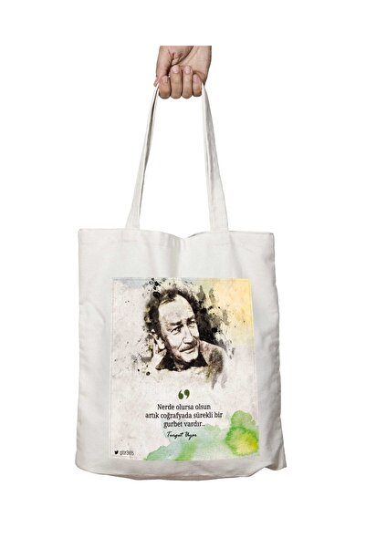 ART HEDİYE Тургут Уяр Гурбет - Двостороння сумка з постійним принтом, яку мож...