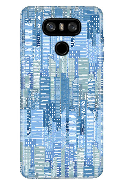 LG G6 Uyumlu Kılıf LG G6 Desenli Silikon Towers