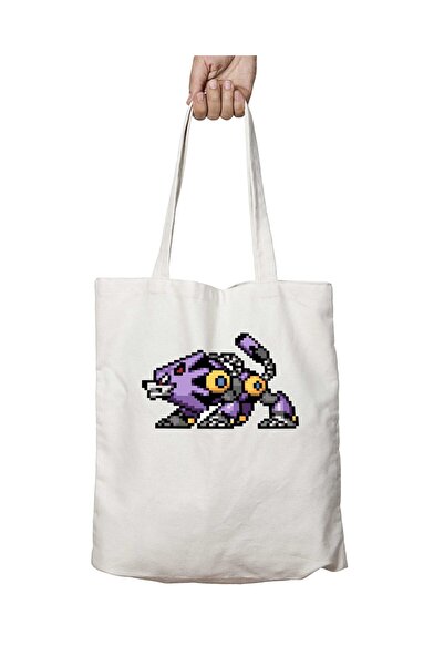 ART HEDİYE حقيبة ميكا وولف مطبوعة قابلة للغسل - تدوم على الجانبين