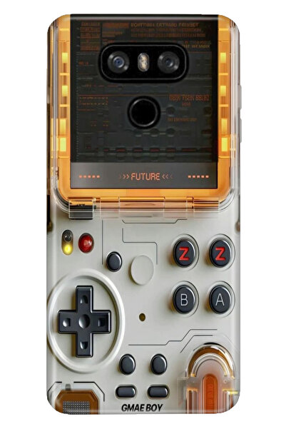 LG G6 Uyumlu Kılıf LG G6 Desenli Silikon Gmae Boy