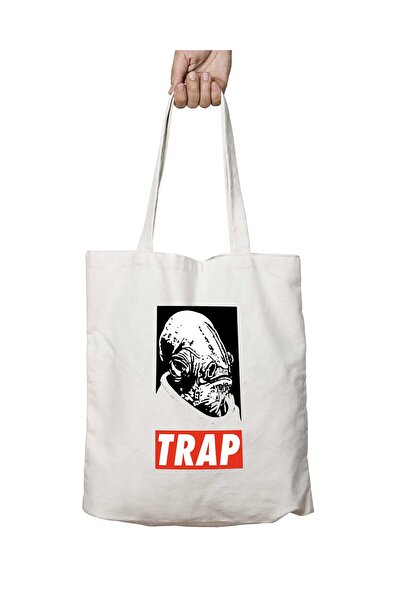 ART HEDİYE Star Wars Ackbar Obey - Dvostrana trajna torba B Štampano Y Perivo