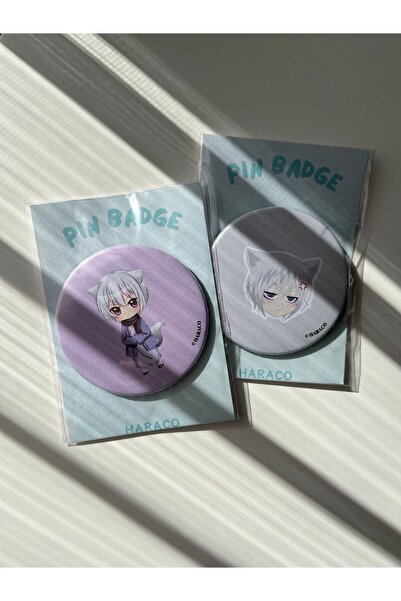 Hara Company Kamisama Kiss Animesi Tomoe 2’li Anime Rozet Seti