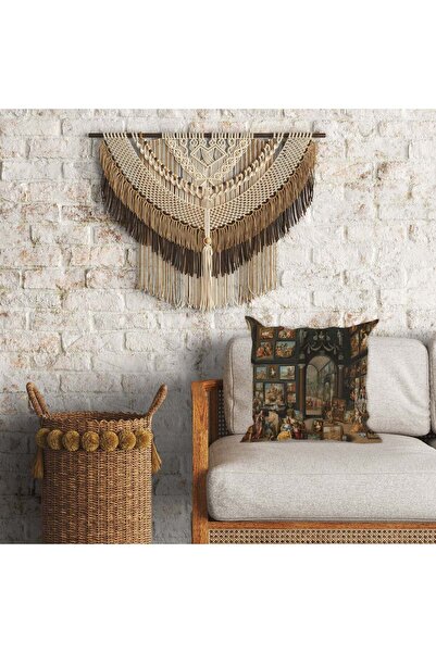 The Lucid Lab Apelles Painting Campaspe Çift Taraflı Kırlent Kılıfı 2 Adet