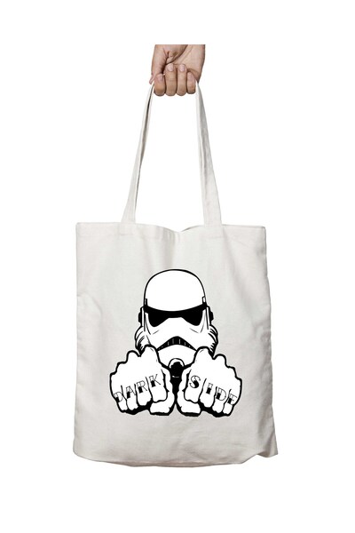 ART HEDİYE Star Wars Stormtrooper - حقيبة قابلة للغسل ومطبوعة على الجانبين بم...