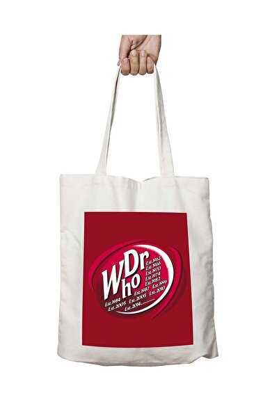 ART HEDİYE حقيبة دافئة مطبوعة قابلة للغسل على الجانبين من Doctor Who BBC - Dr...