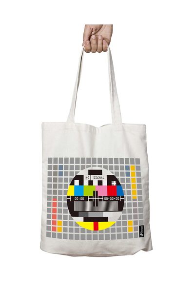 ART HEDİYE Trt Nostalgia - حقيبة قابلة للغسل مطبوعة على الجانبين