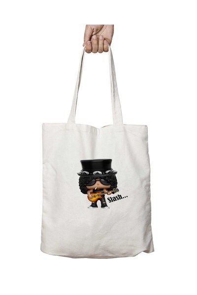 ART HEDİYE Сумка з нанесеним принтом Slash, що піддається пранню - двосторонн...