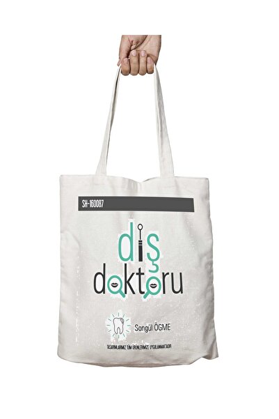 ART HEDİYE Kişiye Özel Diş Doktoru Diş iki Tarafı Kalıcı Baskılı Yıkanabilir ...