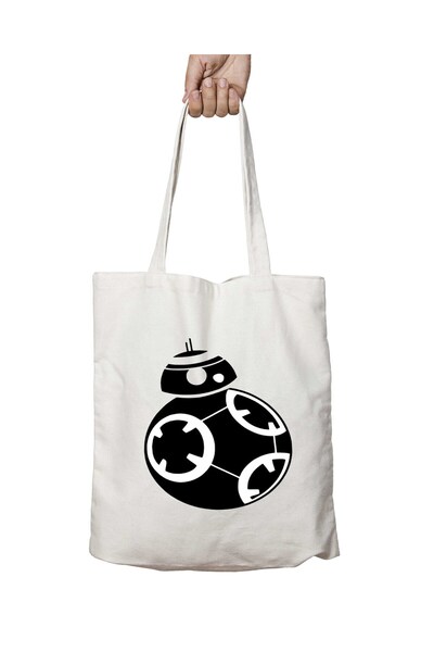 ART HEDİYE حقيبة كتف قابلة للغسل بطبعة حرب النجوم - للشاطئ الدائم والمدرسة