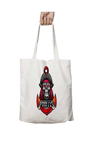 ART HEDİYE Pirates Esport - Двостороння сумка з міцною ручкою, що можна прати...