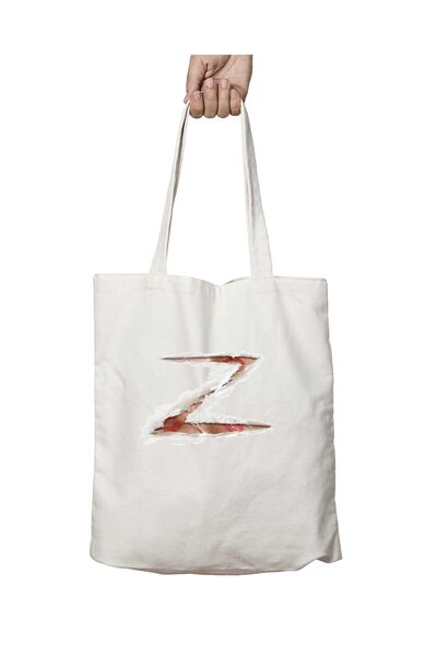 ART HEDİYE Zorro مطبوع على الجانبين - حقيبة دائمة قابلة للغسل