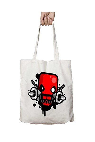 ART HEDİYE Deadpool Wade Wilson Shooting - Two Sided Permanent Printed Washab...